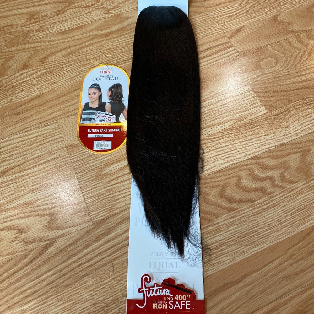#113 14" MODEL MODEL YAKY DRAWSTRING PONYTAIL